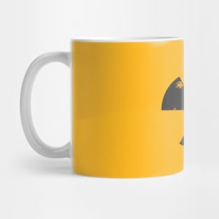 Nuclear Radiation Hazard Symbol Mug